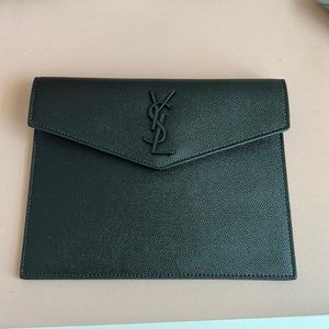 Authentic never used YSL evening clutch